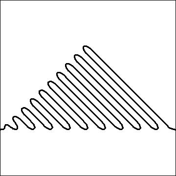 (image for) Coils Diagonal Triangle 9-L02131*